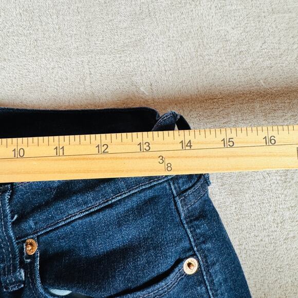 Lucky Brand Jeans Womens 6/28‎ Dark Wash Blue Denim Sofia Skimmer Curvy Mid Rise - Picture 10 of 10